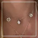 Collier Lettre Astro Chance Améthyste