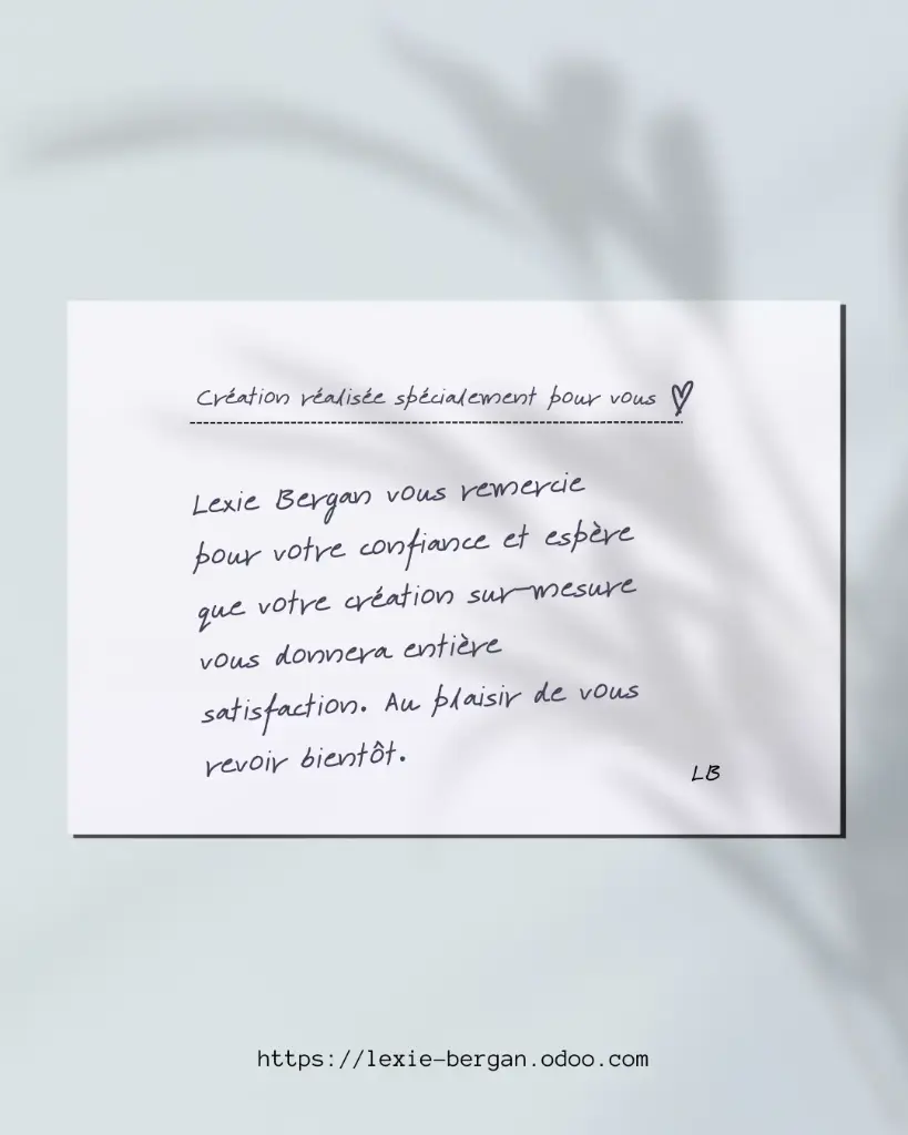 Commande Sur-Mesure Marina