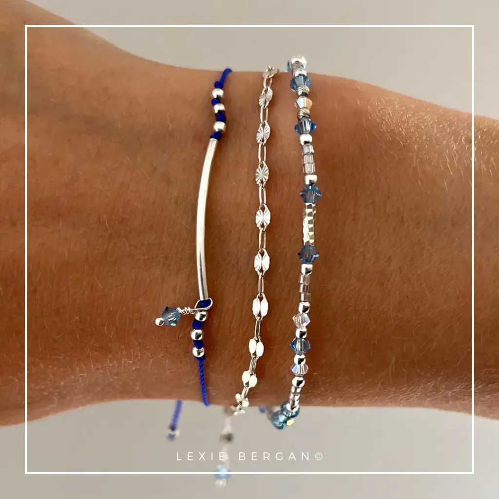 Bracelets Composition Blue Sky