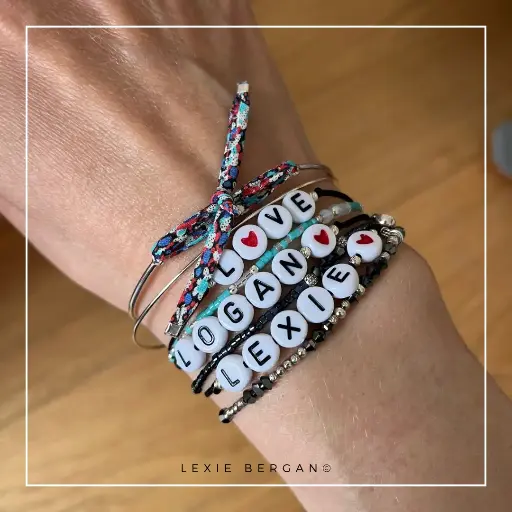 Bracelet à message doux