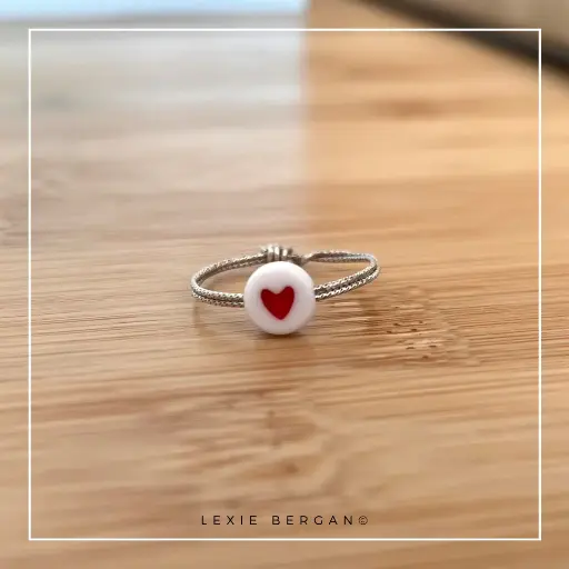 [BAFACO] Bague Fil d'Argent Coeur