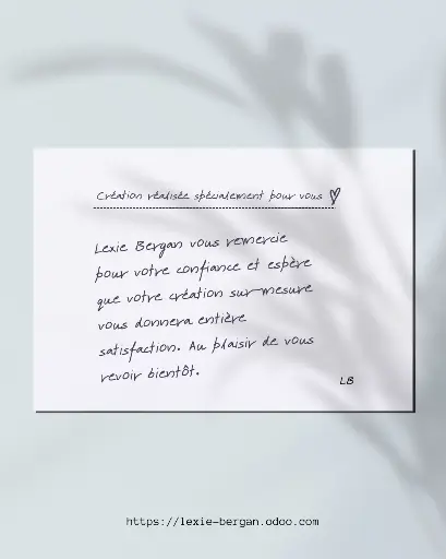 [COSUMEMARINA] Commande Sur-Mesure Marina