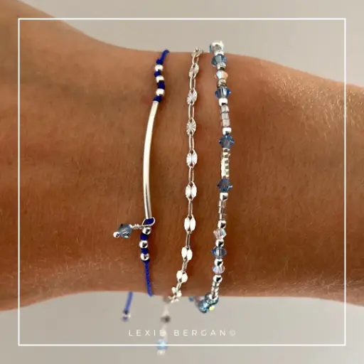 [COBRBLSK] Bracelets Composition Blue Sky