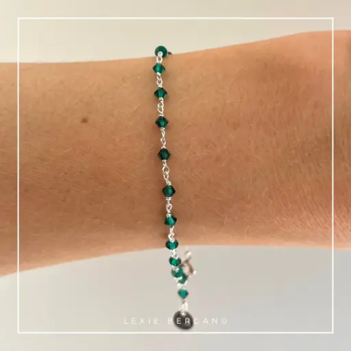 [BEMRETOCR] Bracelet Emerald